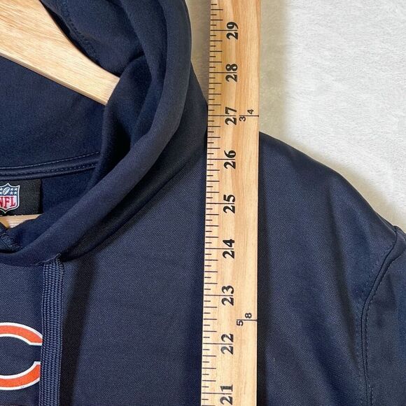 New Era Men's Chicago Bears Combine‎ Offside Navy Hoodie- Men Medium NWT - Picture 4 of 8
